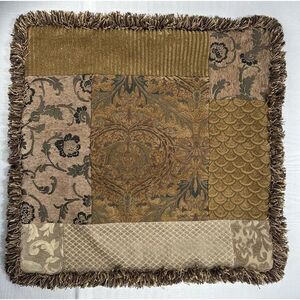 Mohawk Home Pillow Sham 26"X26" Palladio Neutral Patchwork 1-Only‎